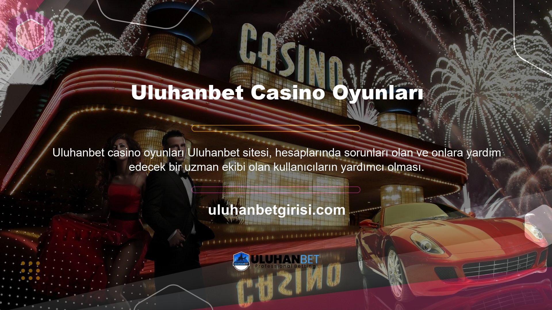 Casino oyunları ve canlı casino oynayarak eğlenebilir ve daha fazla para kazanabilirsiniz